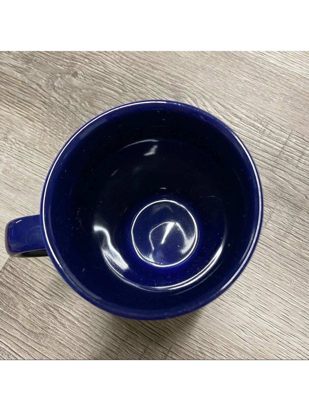 Starbucks Holiday 2019 Blue Coffee Mug with Moon & Sleeping Reindeer